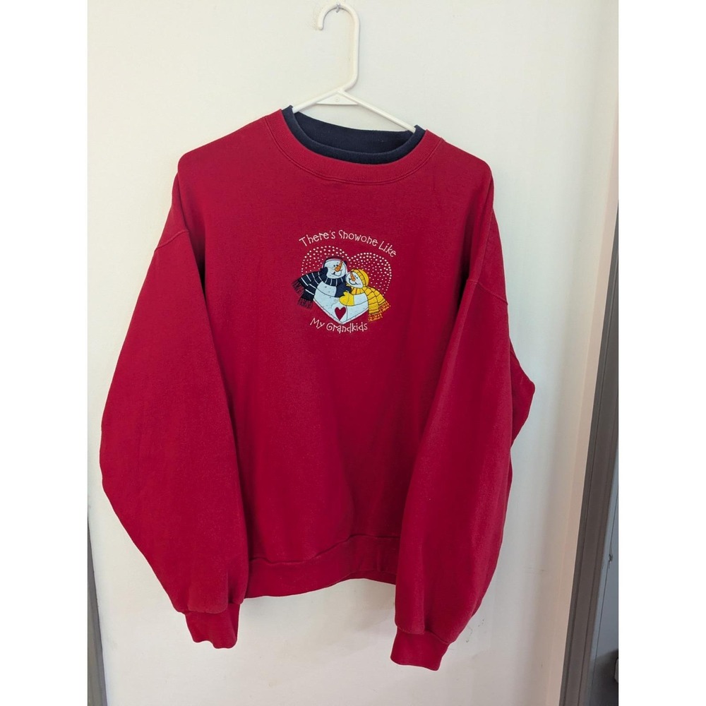 Vintage MC Sportswear Greatest Grandma Granny Core Sweatshirt Crew Neck